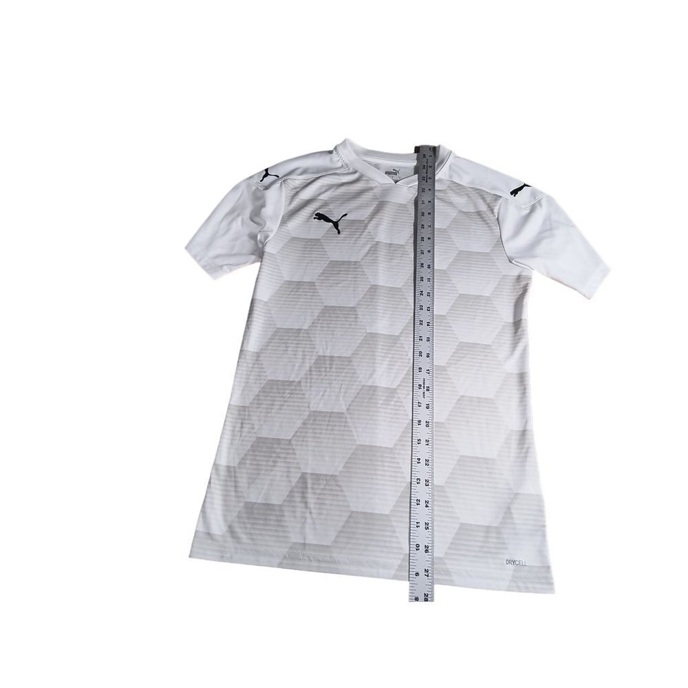 Puma Men's Team Final 21 Graphic Jersey White/Gray - Small Dry Cell‎